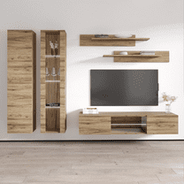Fly A4 33TV Wall Mounted Floating Modern Entertainment Center