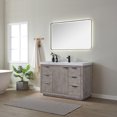 thumbnail image 4 of Miseno Mv701548 Leiza 48" Free Standing Single Basin Vanity Set - Classical Gray, 4 of 7