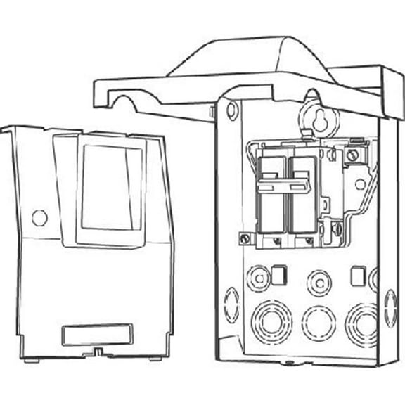 DPB222RP 60A Air Conditioning Disconnect
