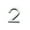 2, variant on 60mm Self Adhesive Home Door Number Sign Modern House Hotel Room Numerals