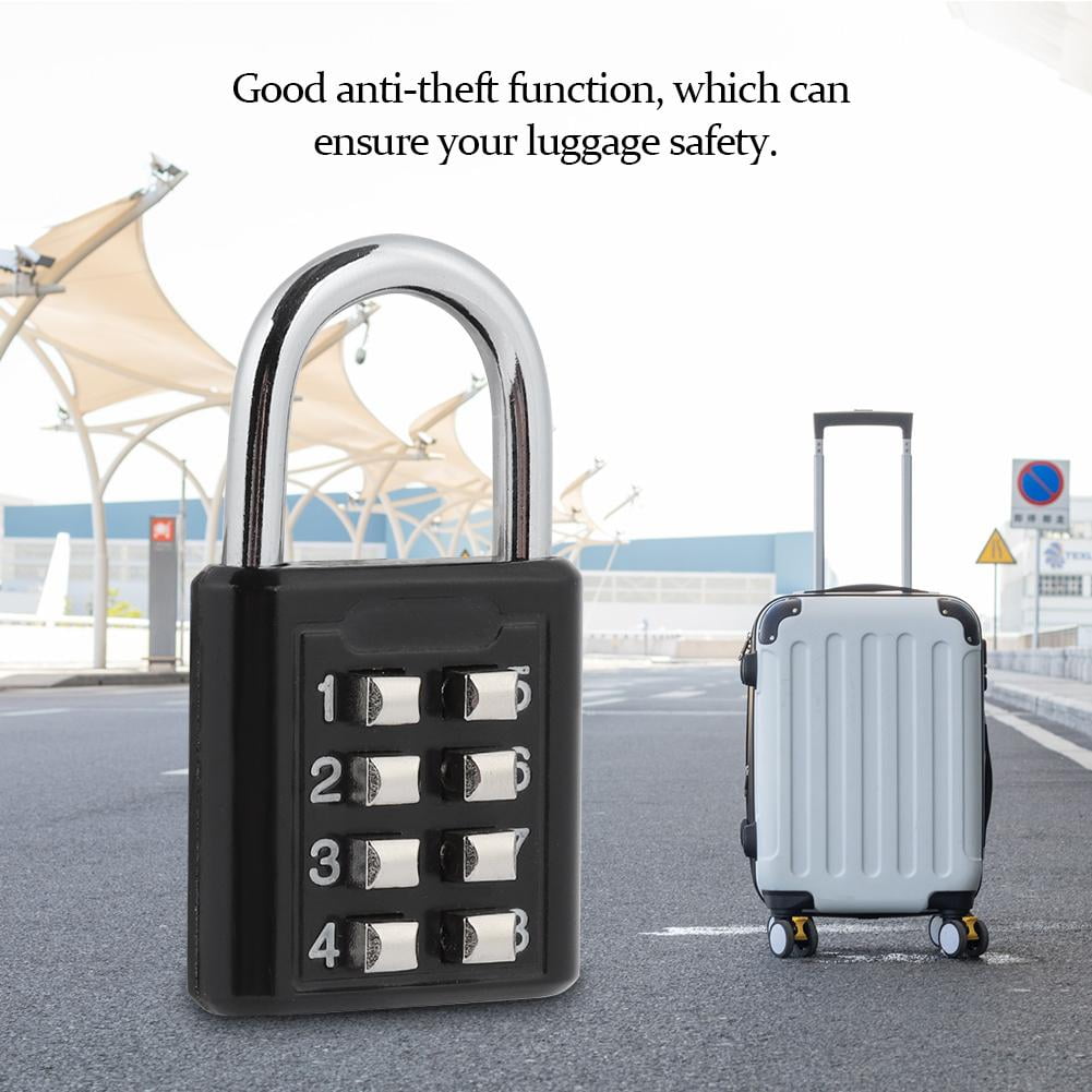 Sonew Luggage Password Lock,8 Digit Combination Code Padlock Security Password Lock for Travel