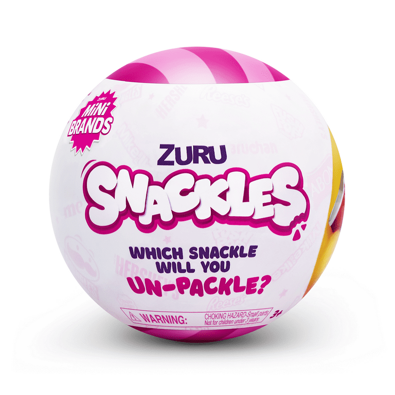  Snackles Small Sized 5.5 inch Snackle Plush by ZURU