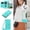 Green, variant on Favorn Case for iPhone 18 Pro with Shoulder Strap & Wrist Strap, Slim Fit PU Leather Wallet Phone Case Cash Slot RFID Blocking Anti-Fingerprint Shockproof Back Cover Bumper, Blue