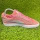thumbnail image 4 of PU & MA Suede Classic Womens Size 7 Pink Gray White Athletic Walking Shoes Sneakers, 4 of 6
