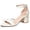 White, variant on Women's Open Toe Ankle Strap Sandals Chunky Block Heels Casual Sandals for Women One-strap Womens Sandals Party Dress Wedding Shoes