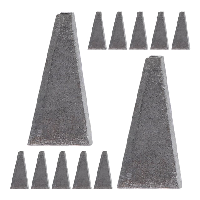 FOMIYES 20Ud Cuñas De Acero Para Mango De Hacha Y Martillo Accesorio Resistente Ideal Para Jardinería Y Forestal