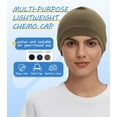 thumbnail image 2 of 3 Pieces Cotton Skull Caps for Men Women Chemo Headwear Lightweight Beanie Sleeping Cap Helmet Liner, 2 of 7