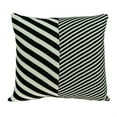 thumbnail image 2 of White and Black Pillow Cover With Down Insert, 2 of 3