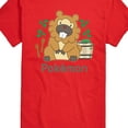 thumbnail image 3 of Pokémon - Bidoof Cafe - Men's Short Sleeve Graphic T-Shirt, 3 of 5