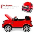 thumbnail image 5 of Best Choice Products 12V 3.7 MPH 2-Seater Licensed Land Rover Ride On Car Toy w/ Parent Remote Control - Red, 5 of 8