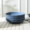 thumbnail image 4 of Stone Lain Rio 4-Piece Pasta Bowl Set Stoneware, Blue, 4 of 6