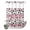 Wood GrainXM8422, variant on No Hook Shower Curtain with Built-in Rings - Farmhouse Washable Waterproof Fabric Bathroom Curtains for Hotel,Rentals, 72X 96 Inch Extra Long , Wood Texture Vintage Pink