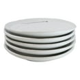 thumbnail image 2 of Pack Of 5 Ceramic Yukino Hana Collection Porcelain Round Dinner Plates 8.75" D, 2 of 11