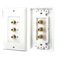 thumbnail image 3 of Pyle Home PHRCOMP3 3 RGB/RCA Component Wall Plate, 3 of 3