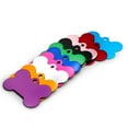 thumbnail image 4 of Wholesale 100Pcs Bone Dog ID Tag Engraving Pet Dog ID Tags Collars Bone Name Number Tags Customized Anodizing aluminum Puppy Tag (Blue,40X26X1mm), 4 of 7