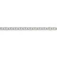 thumbnail image 2 of Solid 925 Sterling Silver 3.75mm Oval cable Chain Necklace - with Secure Lobster Lock Clasp 24", 2 of 6