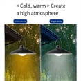 thumbnail image 4 of Lámpara Colgante Solar con Control Remoto Lámpara Solar Interior y Exterior Iluminación Solar para Camping Jardín Patio D, 4 of 5