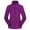 Purple, variant on YUGYXL Women's Full Zip Polar Fleece Jacket Lightweight Thermal Outdoor Trendy Coat Winter Casual Jackets Inner Liner without Waterproof Coat Gift for Mom Blue,XL