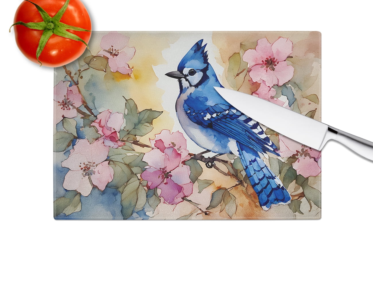 Blue Jay Glass Cutting Board 12 in x 15 in