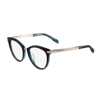 NEW Karl Lagerfeld KL873 077 Matte Blue Eyeglasses 52mm with  display picture 3