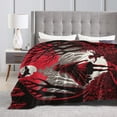 thumbnail image 2 of DouZhe Ultra-Soft Micro Fleece Lightweight Flannel Bed Blanket, Little Red Riding Hood Print Cozy Warm Throw Blankets, 40"x30", 2 of 6