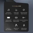 thumbnail image 4 of Bluetooth Earbuds 5.2 Wireless Mirror Display Charging Case, Clear Call, Sweatproof, Touch Control, 30mAh Battery for Sports Running, 4 of 6