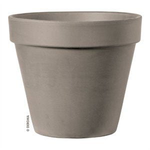 Deroma 256507 2.75 in. Terra Cotta Clay Standard Pot, Moka Chocolate Brown - Pack of 48