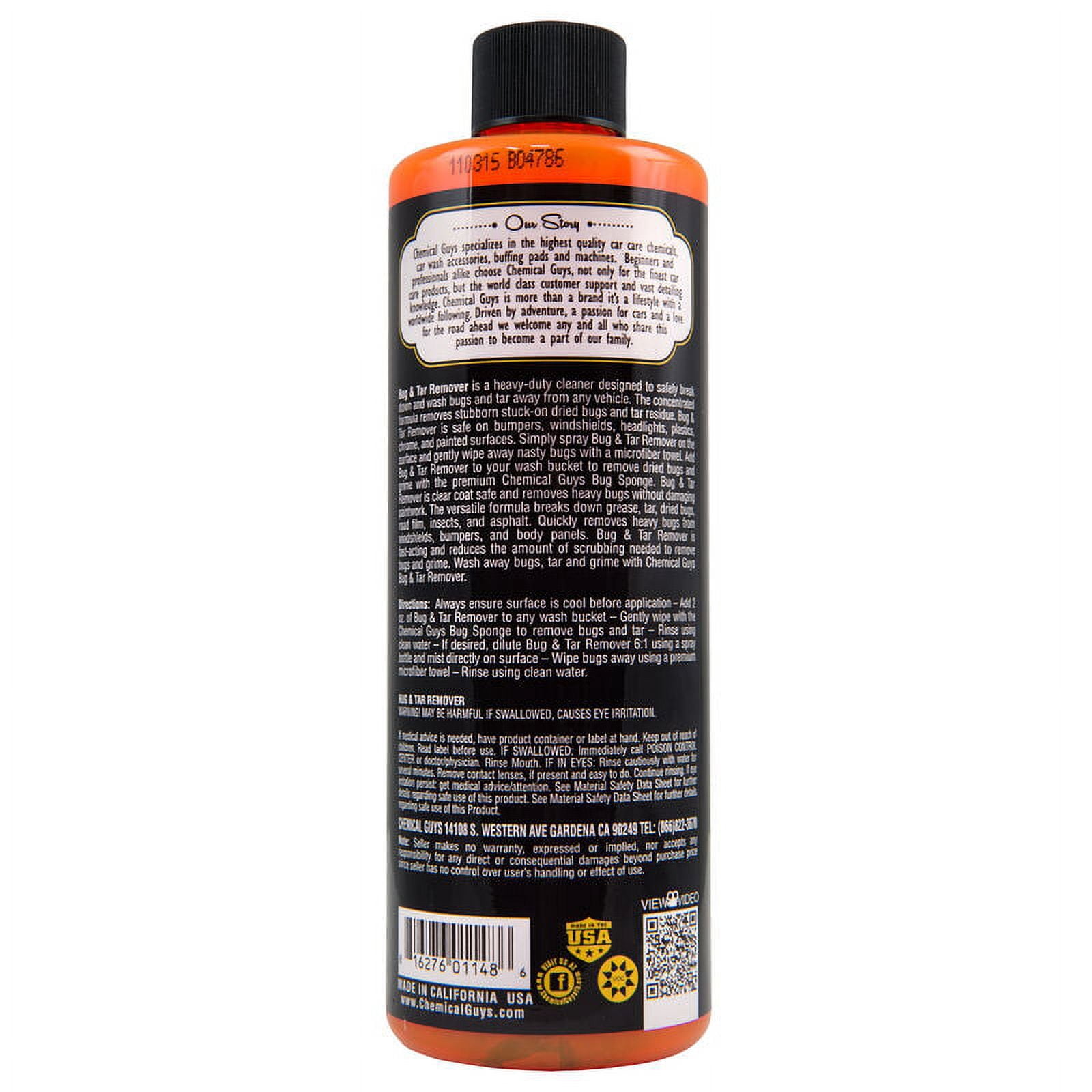 Chemical Guys Bug & Tar Heavy Duty Car Wash Shampoo (16 oz)