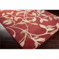 thumbnail image 2 of Surya Riley RLY-5011 24x89" Runner Traditional Fabric Rug in Burgundy Red/Tan, 2 of 6