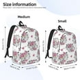 thumbnail image 4 of JUNZAN Cartoon Poodle Dog Pattern Travel Laptop Backpack for Men Women,Casual Daypack College Backpack Business Work Bag for Weekender Business Hiking -Small, 4 of 6