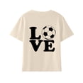 thumbnail image 4 of Ruyang Kids Football T Shirt Tops Light Soft Short Sleeve Summer Clothes Tees Funny Casual Baby Toddler Unisex Trendy Sport Tops, 4 of 4