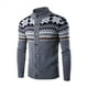 thumbnail image 2 of Suéter de otoño e invierno para hombre Cárdigan de punto con base de un solo pecho para hombre Fridja  BV0+3929, 2 of 8