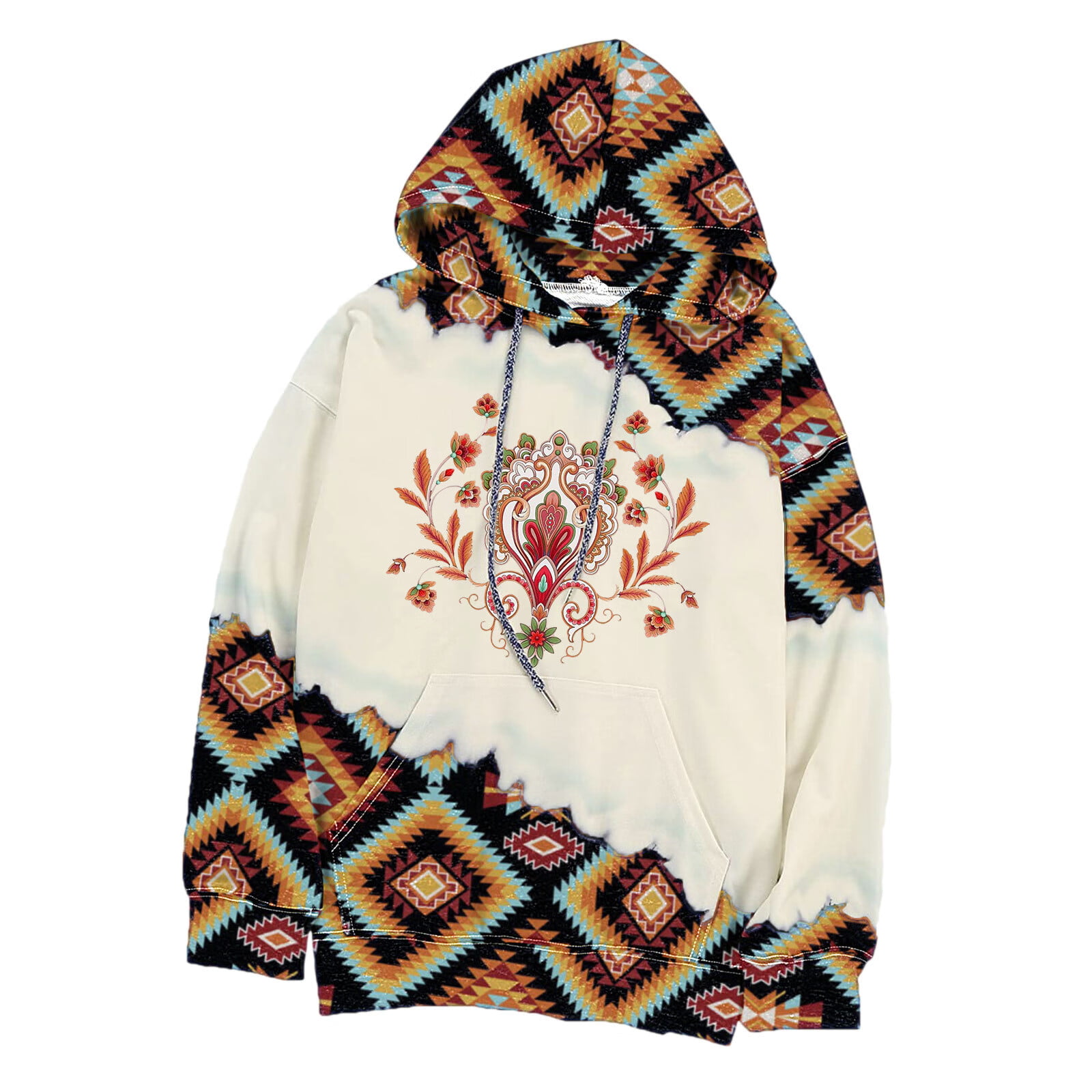 SMLNKOFN Clearance Clothes for Women Hoodies for Men Graphic Pullover  Western Aztec Ethnic Hooded Sweatshirts Vintage Casual Plus Size  Lightweight Hoodie at  Men's Clothing store