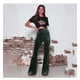 thumbnail image 1 of Pantalones largos de mujer de primavera y otoño, micropantalones de mujer europeos y americanos, pantalones anchos casuales de terciopelo dorado de cintura alta para mujer, 1 of 6