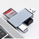 thumbnail image 3 of Lector de Tarjetas USB 3.0 Tipo C A SD/TF para Portátil, Teléfono, Adaptador de Tarjeta de Memoria OTG, Lector de Tarjetas Inteligentes., 3 of 5