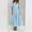 Sky Blue, variant on Women's Summer Casual Short Sleeve V Neck Swing Dress Casual Flowy Tiered Maxi Beach Dress Women Junior Dresses Dress Woman Dress Casual Short Button Front Dresses Swing Party Dresses for Women Cute