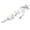White, variant on 1PCS 33.86'' Red Delphinium Artificial Flower Faux Larkspur Long Stem Fake Floral Silk Bouquets Plant for Tall Floor Vase Spring Home Kitchen Wedding Outdoor Indoor Decoration