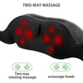 thumbnail image 4 of XIAOTONG Shiatsu Neck Massager with Heat, Deep Tissue Kneading Back and Shoulder Massager, Gifts for Mom & Dad, 4 of 7