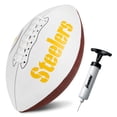 thumbnail image 1 of Autógrafo de Football Franklin Sports NFL Pittsburgh Steelers, 1 of 8