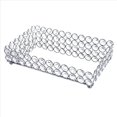 thumbnail image 2 of 2X Bandeja de Cosméticos Rectangular de Cristal Organizador de Baratijas de Joyería Bandeja Decorativa con Espejo Organizador para El Cuidado de la Piel de Perfume, 2 of 5