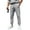 Gray, variant on Juslio Fashion Mens Sweatpants Relaxed Fit Drawstring Elastic Waist with Pockets Casual Pants L
