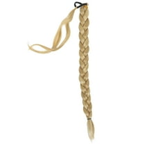 Worgeous Long Braided Ponytail Extension Wrap Around Hair Extension Synthetic Hair Piece