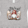 thumbnail image 4 of Inktastic Joy to the World Christmas Gnomes Girls Toddler Dress, 4 of 5
