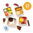 thumbnail image 6 of Melissa & Doug Food Groups - 21 Wooden Pieces and 4 Crates, Multi, 6 of 12