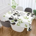 thumbnail image 6 of 54x54 Inch Tablecloth Polyester Square Tablecloth for Home Kitchen Dinner Decor Panda Eating Bamboo, 6 of 9