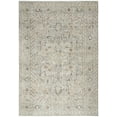 thumbnail image 2 of Nourison Oushak Home Persian Light Grey 5'5" x 7'3" Area Rug (5x7), 2 of 8
