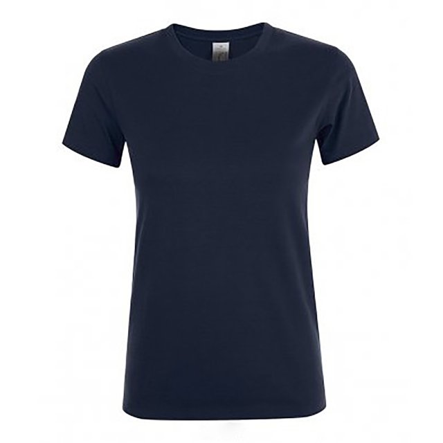 SOLS - Camiseta de manga corta modelo Regent para mujer (Marino)