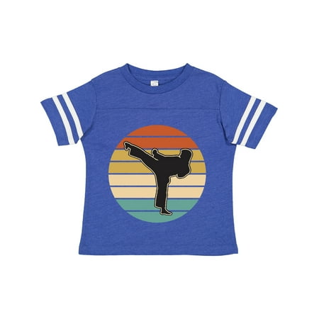 

Inktastic Karate Martial Arts Silhouette Gift Toddler Boy or Toddler Girl T-Shirt
