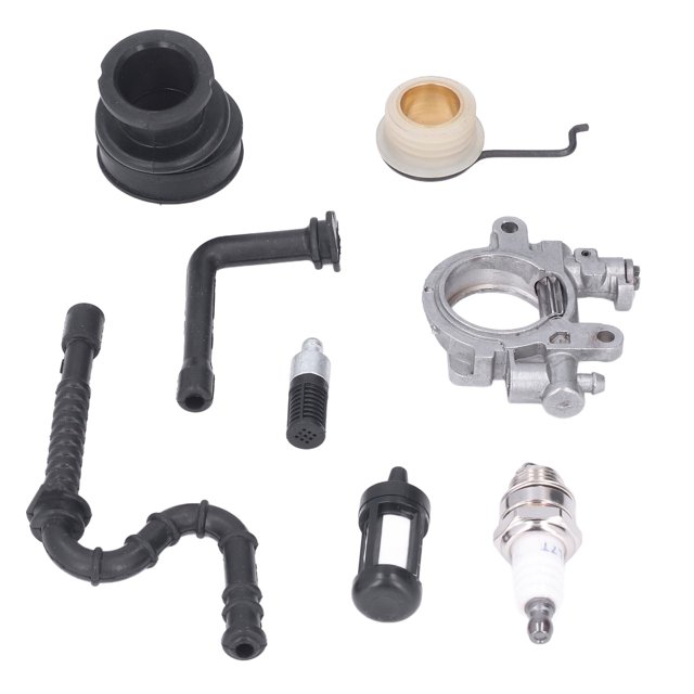 Chain Saw Oil Pump Set,Oil Pump Worm Gear Oil Pump Components Oil Pump Worm Gear Kit High-Intensity Output
