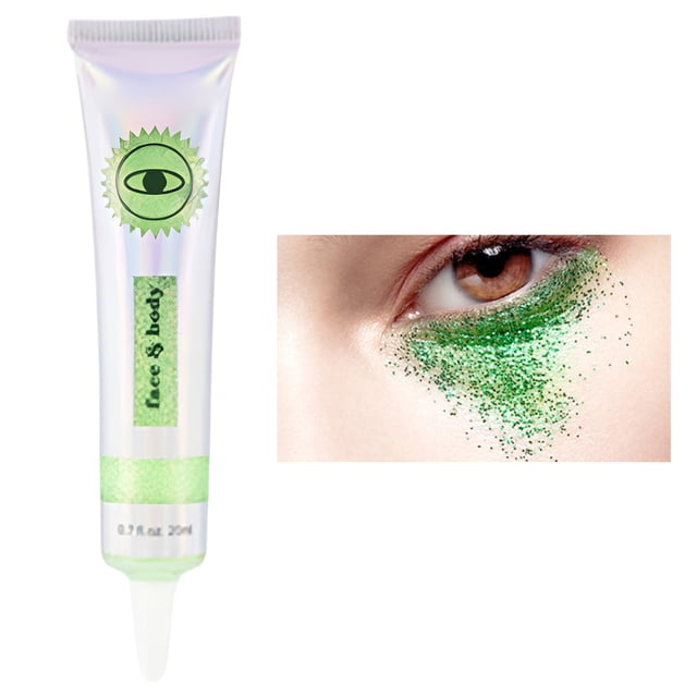 9 Color Glitter Glitter Gel Lip Eye Face Multifunctional Liquid Eyeshadow Colorful Glitter Eyeshadow Waterproof Lasting High Pigment Eyeshadow, Makeup Eye Shadow